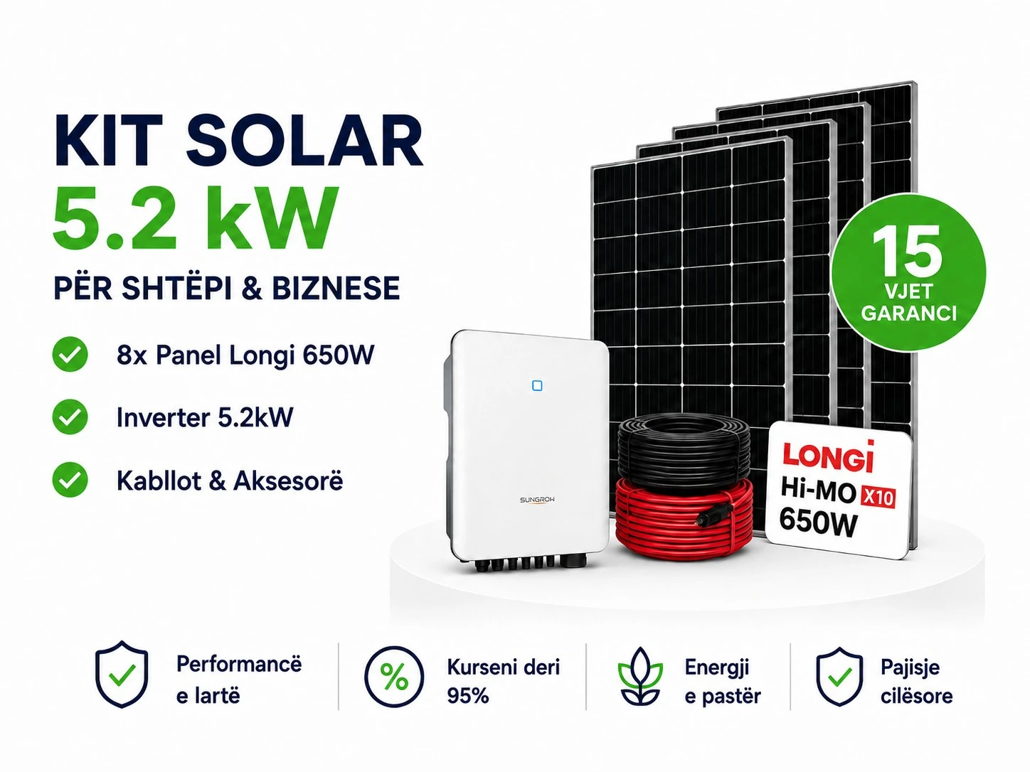 Kit Solar 5.2KW